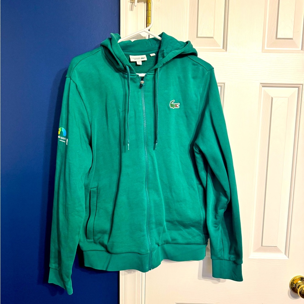 Lacoste Full zip hooded sweatshirt